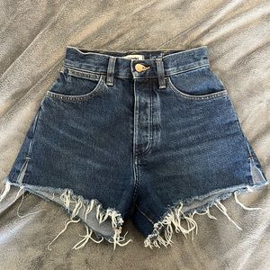 Wrangler Highwaisted Jean shorts, W24